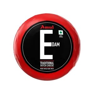 Amul Edam Traditional Dutch Cheese Block 250 g - Fresh Cheese delivery in Aurangabad by OZO Mart