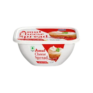 Amul Red Chilli Flakes Cheese Spread - Fresh Breakfast Cereals delivery in Aurangabad by OZO Mart
