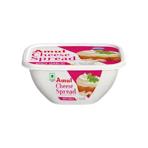 Amul Spicy Garlic Cheese Spread - Fresh Cheese delivery in Aurangabad by OZO Mart