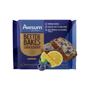 Awsum Lemon Blueberry Slice Cake - Fresh Cakes & Pastries delivery in Aurangabad by OZO Mart