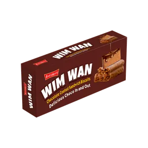 BAKEMATE Wim Wan Chocolate Coated Sandwich Biscuits - Fresh Biscuits & Cookies delivery in Aurangabad by OZO Mart