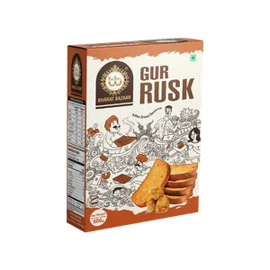 BB Bharat Bazaar Gur Rusk - Fresh Buns & Rusks delivery in Aurangabad by OZO Mart