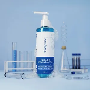 Be Bodywise Detan Exfoliating 5% AHA BHA Body Wash - Fresh Skin Care delivery in Aurangabad by OZO Mart