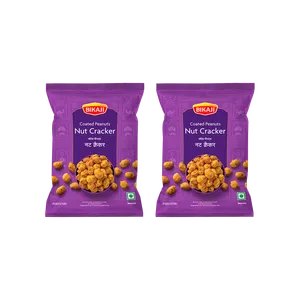 Bikaji Nut Cracker Coated Peanuts - Pack of 2 - Fresh Biscuits & Cookies delivery in Aurangabad by OZO Mart