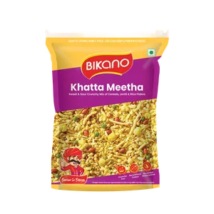 Bikano Khatta Meetha Mixture Namkeen - Fresh Indian Namkeen delivery in Aurangabad by OZO Mart