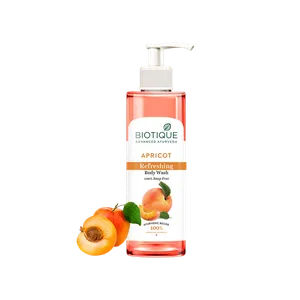 Biotique Apricot Refreshing Body Wash - Fresh Skin Care delivery in Aurangabad by OZO Mart