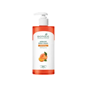 Biotique Apricot Refreshing Body Wash - Fresh Skin Care delivery in Aurangabad by OZO Mart