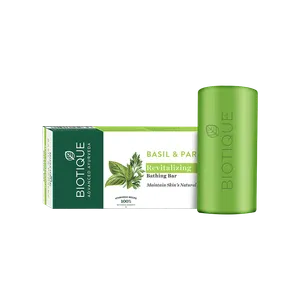 Biotique Basil & Parsley Revitalizing Soap - Fresh Skin Care delivery in Aurangabad by OZO Mart