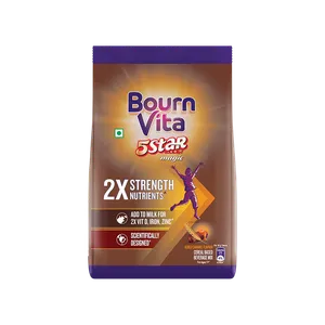 Bournvita 5 Star Magic Chocolate Drink (Pouch) - Fresh Health & Protein Drinks delivery in Aurangabad by OZO Mart