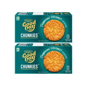 Britannia Good Day Chunkies Coconut Cookies - Pack of 2 - Fresh Biscuits & Cookies delivery in Aurangabad by OZO Mart