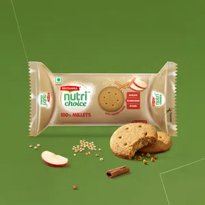 Britannia NutriChoice 100% Millets Cookies - Fresh Biscuits & Cookies delivery in Aurangabad by OZO Mart