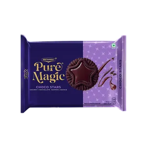 Britannia Pure Magic Choco Stars Biscuit - Fresh Biscuits & Cookies delivery in Aurangabad by OZO Mart