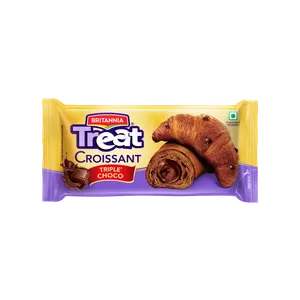 Britannia Treat Croissant - Triple Choco - Fresh Buns & Rusks delivery in Aurangabad by OZO Mart