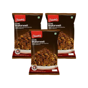 Chheda's Bhakarwadi Namkeen - Pack of 3 - Fresh Indian Namkeen delivery in Aurangabad by OZO Mart