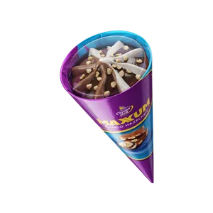 Cream Bell Maxxum Choco Hazelnut Ice Cream Cone - Fresh Frozen Desserts & Ice Cream delivery in Aurangabad by OZO Mart