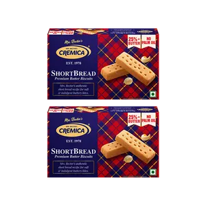 Cremica Premium Butter Biscuit Shortbread - Pack of 2 - Fresh Biscuits & Cookies delivery in Aurangabad by OZO Mart