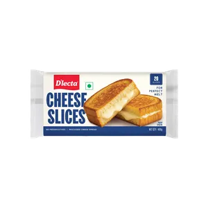 D'lecta Processed Cheese Slices (400 g) - Fresh Cheese delivery in Aurangabad by OZO Mart