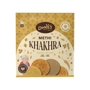 Daadi's Methi Khakhra - Fresh Indian Namkeen delivery in Aurangabad by OZO Mart