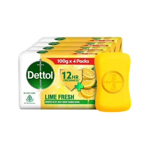Dettol Lime Fresh Bathing Bar Soap with 12 Hrs Germ Protection - Fresh Skin Care delivery in Aurangabad by OZO Mart