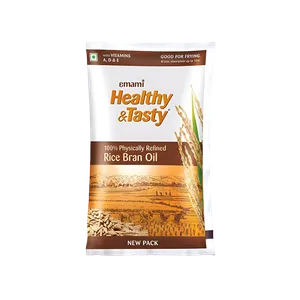 Emami Healthy & Tasty Physically Refined Rice Bran Oil - Fresh Flour & Grains delivery in Aurangabad by OZO Mart