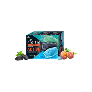 Fiama Men Active Soap Celebration Pack - Fresh Skin Care delivery in Aurangabad by OZO Mart