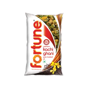 Fortune Premium Kachi Ghani Pure Mustard Oil - Fresh Cooking Oils delivery in Aurangabad by OZO Mart