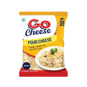 Go Cheese Four Shredded Cheese - Fresh Cheese delivery in Aurangabad by OZO Mart