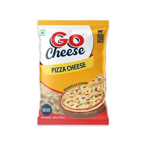Go Cheese Pizza Mozzarella & Cheddar Diced Cheese - Fresh Cheese delivery in Aurangabad by OZO Mart