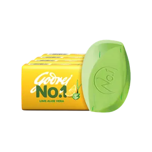Godrej No.1 Lime & Aloe Vera Soap (4 x 150 g) - Buy 3 Get 1 Free - Fresh Skin Care delivery in Aurangabad by OZO Mart