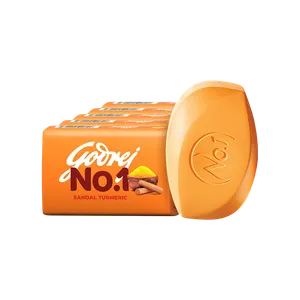 Godrej No.1 Sandal & Turmeric Bathing Soap - Buy 4 Get 1 Free - Fresh Skin Care delivery in Aurangabad by OZO Mart