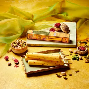 Grameen Kesar Pista Kulfi Stick - Fresh Frozen Desserts & Ice Cream delivery in Aurangabad by OZO Mart