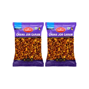 Haldiram's Chana Jor Garam/Beaten Chana - Pack of 2 - Fresh Indian Namkeen delivery in Aurangabad by OZO Mart