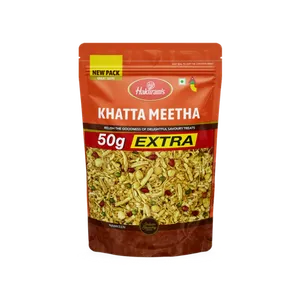 Haldiram's Khatta Meetha Mixture Namkeen - Fresh Indian Namkeen delivery in Aurangabad by OZO Mart