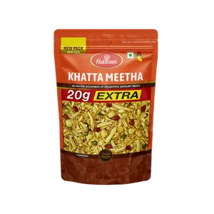 Haldiram's Khatta Meetha Mixture Namkeen - Fresh Indian Namkeen delivery in Aurangabad by OZO Mart
