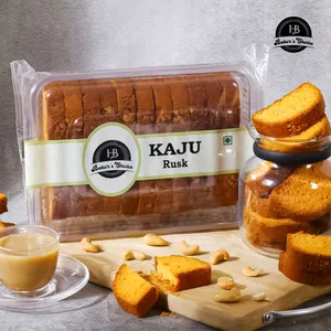 HB Bakers Choice Kaju Rusk - Fresh Buns & Rusks delivery in Aurangabad by OZO Mart