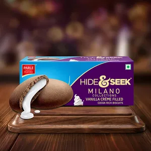 Hide & Seek Milano Milano Center Filled Biscuits (Vanilla Creme) - Fresh Biscuits & Cookies delivery in Aurangabad by OZO Mart
