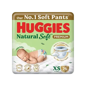Huggies Natural Soft Pant Style Baby Diaper - Fresh Diapers & Baby Hygiene delivery in Aurangabad by OZO Mart