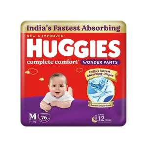 Huggies Wonder Pant Pant Style Baby Diaper - Fresh Diapers & Baby Hygiene delivery in Aurangabad by OZO Mart