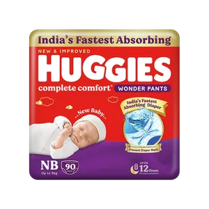 Huggies Wonder Pant Pant Style Baby Diaper - Fresh Diapers & Baby Hygiene delivery in Aurangabad by OZO Mart
