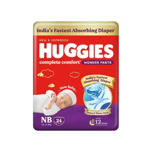 Huggies Wonder Pant Pant Style Baby Diaper - Fresh Diapers & Baby Hygiene delivery in Aurangabad by OZO Mart
