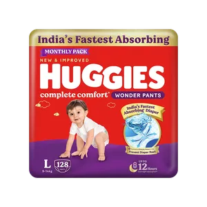 Huggies Wonder Pant Style Baby Diaper - Fresh Diapers & Baby Hygiene delivery in Aurangabad by OZO Mart