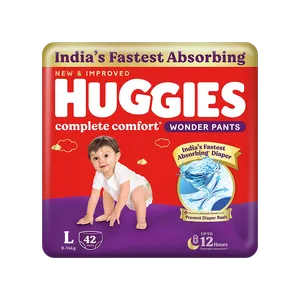 Huggies Wonder Pant Style Baby Diaper - Fresh Diapers & Baby Hygiene delivery in Aurangabad by OZO Mart