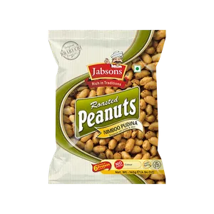 Jabsons Roasted Peanuts Nimboo Pudina - Fresh Roasted & Dry Snacks delivery in Aurangabad by OZO Mart