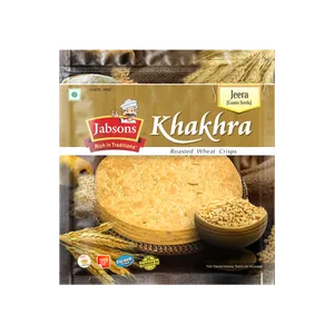 Jabsons Roasted Wheat Khakhra Jeera - Fresh Indian Namkeen delivery in Aurangabad by OZO Mart