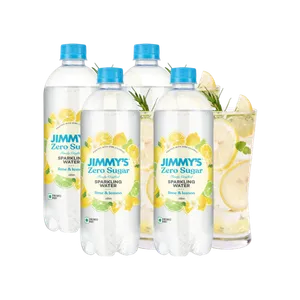 Jimmy's Zero Sugar Sparkling Water (Lime & Lemon) - Pack of 4 - Fresh Soft Drinks & Soda delivery in Aurangabad by OZO Mart
