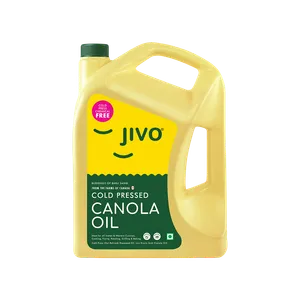 Jivo Cold Pressed Canola Oil (5 l) - Fresh Cooking Oils delivery in Aurangabad by OZO Mart