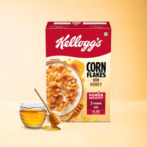 Kellogg's Real Honey Corn Flakes - Fresh Breakfast Cereals delivery in Aurangabad by OZO Mart
