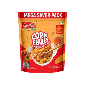 Kwality Almond & Honey Corn Flakes - Fresh Breakfast Cereals delivery in Aurangabad by OZO Mart