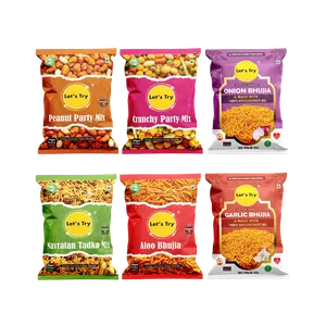 Let's Try Namkeen Combo - Fresh Indian Namkeen delivery in Aurangabad by OZO Mart