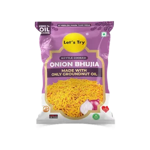 Let's Try Onion Bhujia - Fresh Indian Namkeen delivery in Aurangabad by OZO Mart